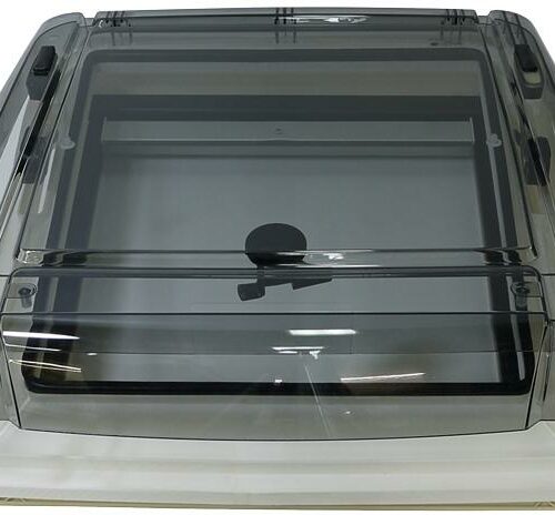 Remis REMItop Vista Dachhaube, 40x40cm, mit Rastaufsteller, Rauchglas