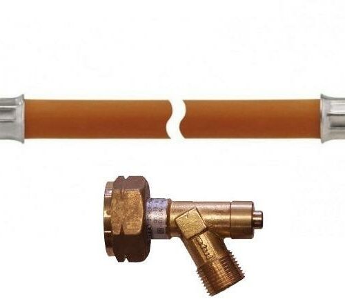 TGO Hochdruckgasschlauch mit SBS, DE/AT, 150cm