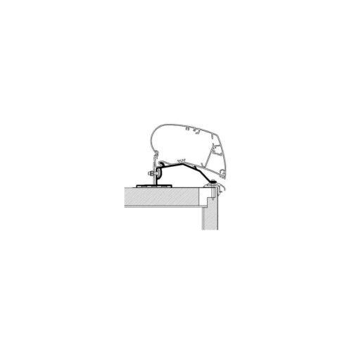 Thule Omnistor 9200/6300 Caravan Roof Adapter, 3x100cm