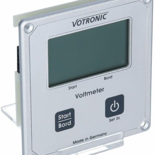 Votronic LCD-Voltmeter S, zur Anzeige der Spannung der Bord-/Starterbatterie