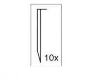 Hering halbrund 10St. - Thule Ersatzteil Nr. 1500601169 - passend zu Thule Safari Room / Residence / Panorama / Style / QuickFit / EasyLink / Smart Blocker G2