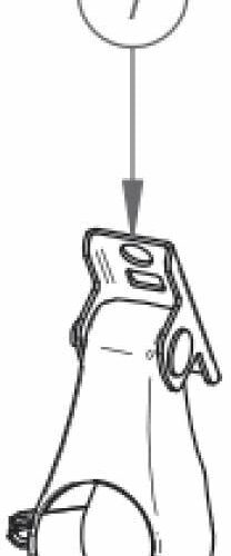 Halterung Befestigungsprofil - Thule Ersatzteil Nr. 1500602412 - passend zu Thule Windscreen