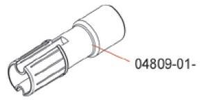 Rollenabdeckung rechts Durchmesser 63mm - Fiamma Ersatzteil Nr. 04809-01- - passend zu ZIP