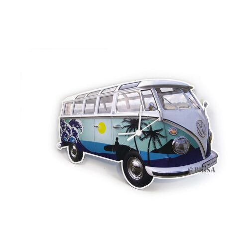 VW Collection Wanduhr mit VW T1, Surf