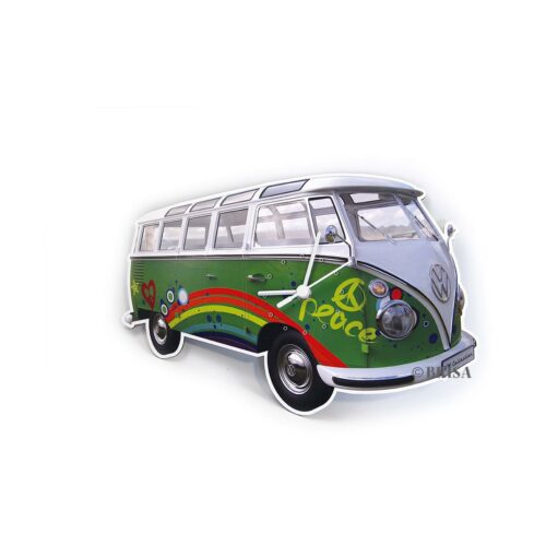 VW Collection Wanduhr mit VW T1, Peace