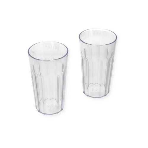 Camp4 Facettenglas, 2er Set, 630ml