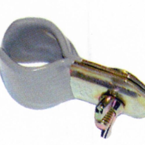 Rohrschelle, gummiert, Ø25-28mm, 2er-Set