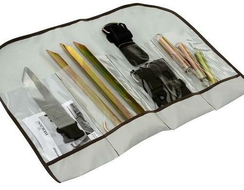 Erdnagel Stahl, 24cm, 10er-Pack