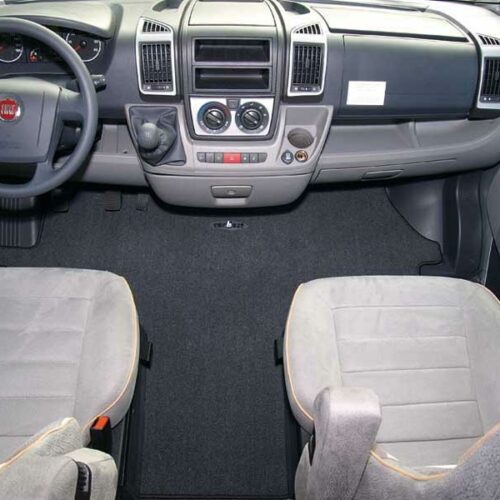 Carbest Fahrerhaus-Teppich Exquisit für Mercedes Sprinter / VW LT Bj. 2000-2006