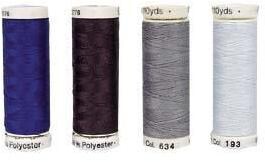 Nähgarn Zelt, 500m, grau