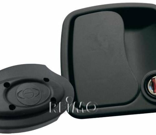 ZADI Eurogaragenschloss, System STS & ZADI, Wandstärke 34-42mm, schwarz