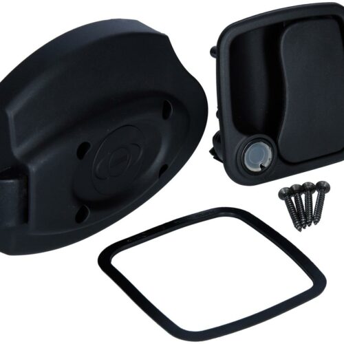 ZADI Eurogaragenschloss, System STS & ZADI, Wandstärke 26-34mm, schwarz