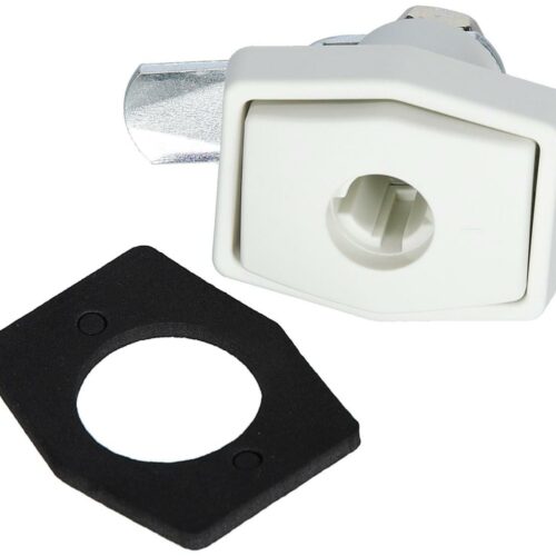 ZADI Kofferklappenschloss Standard, System STS & ZADI, bis 35mm, weiß