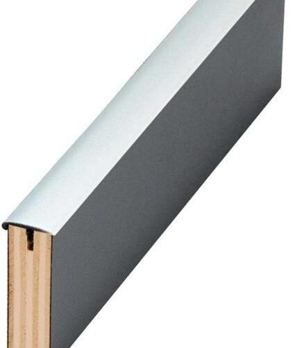 T-Umleimer 15 mm, einseitig mit Nase, dunkelgrau, 5m