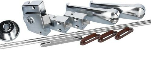 FAWO Toilettenraumschloss, chrom, glänzend