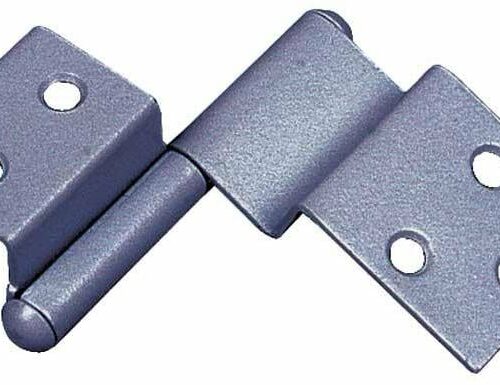 FAWO Spezialscharnier, rechts, dunkelgrau, 2er-Pack