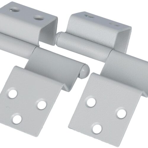 FAWO Spezialscharnier, rechts, hellgrau, 2er-Pack
