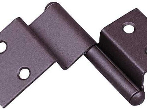 FAWO Spezialscharnier, links, braun, 2 Stück