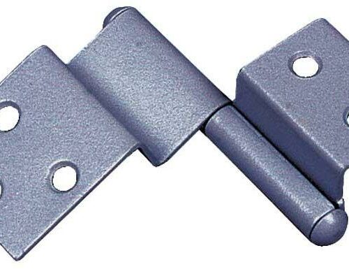 FAWO Spezialscharnier, links, grau, 2 Stück