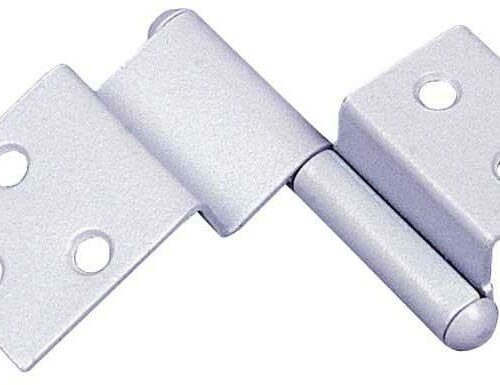 FAWO Spezialscharnier, links, mittelgrau