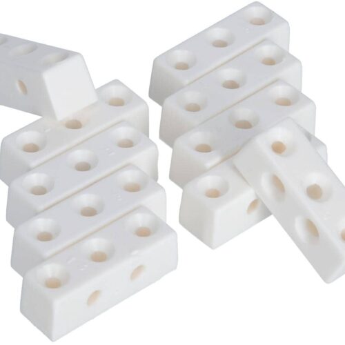 FAWO Viereck-Möbelverbinder, weiß, 10 Stck.