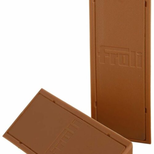 Froli Möbelverbinder mit Kappen, braun, 100mm