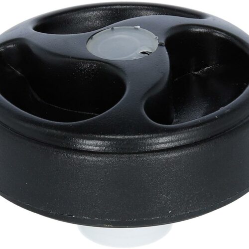 ZADI 3-Griff-Tankkappe, ohne Zylinder & Schlüssel, schwarz