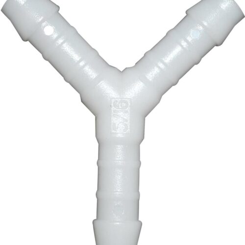 Fawo Schlauchverbinder, Y 10mm, 2er-Pack, weiß