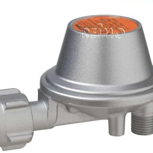 GOK Gasdruckregler 0,8kg/h, 50mbar, Abgang 90° (Einsatz: RM+Caravan vor 2003)