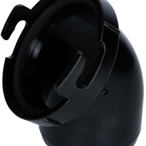 ZADI Schlauchadapter 45° mit Bajonett, 3 Zoll