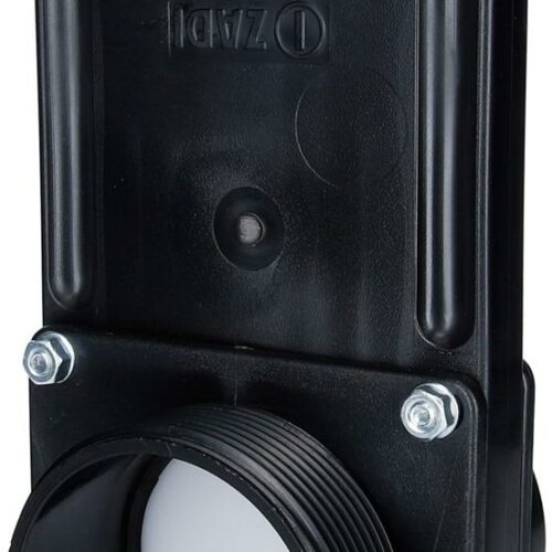 ZADI Abwasserschieber mit Deckel