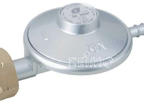 Gasdruckregler Standard 30mbar (1/4 Linksgewinde) für Niederlande