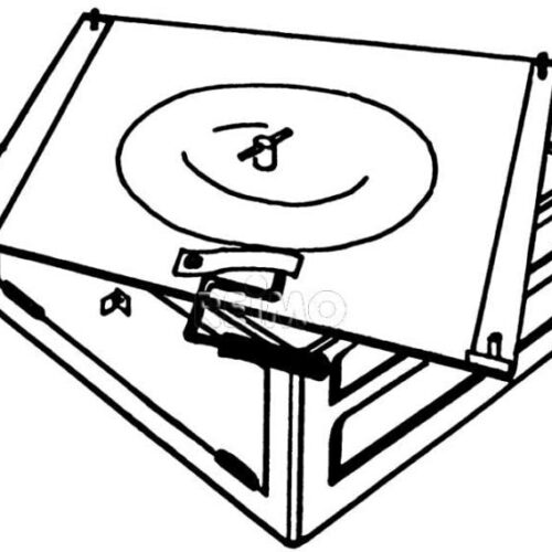 Sportscraft Drehkonsole für VW T5/T6 mit Safe, Fahrer-/Beifahrerseite