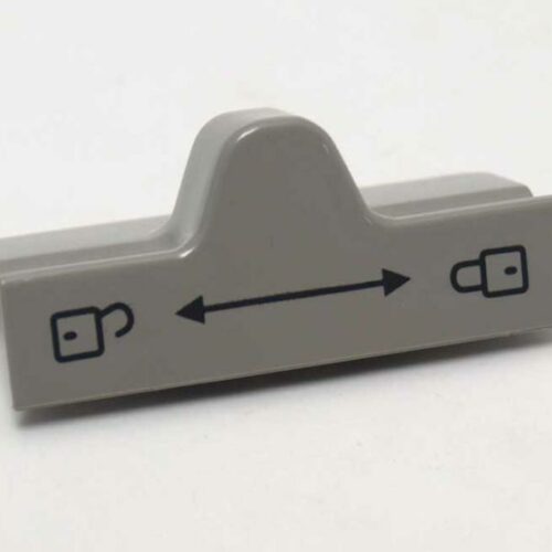 Dometic Schieber für Türverriegelung Serie 7, gerade Tür grau