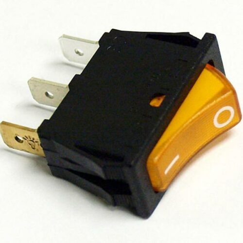 Wippschalter, orange, Zündgerät – Dometic Ersatzteil Nr. 292627520 – für Dometic-Kühlschränke