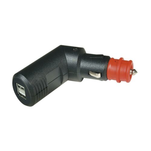 Pro Car USB-Adapter, abwinkelbar, 2.fach, 12/24V