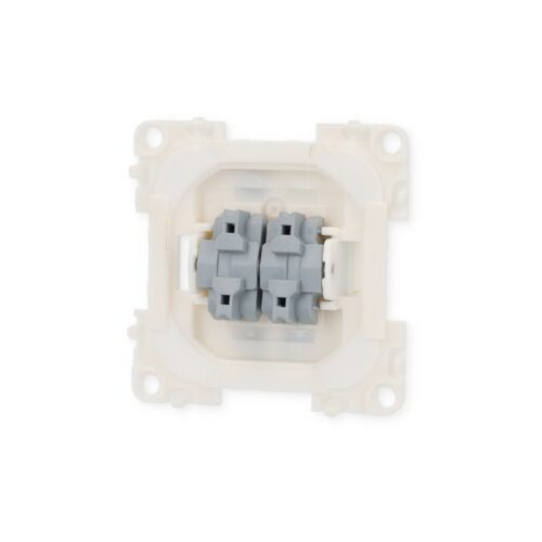 Inprojal System 20.000 Serienschalter für Doppelwippe, weiß