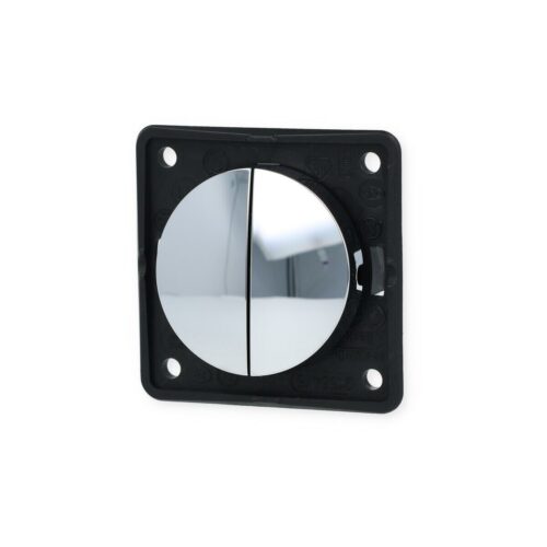 Berker Integro Flow/Pure Serienschalter, chrom glänzend, 12/230V