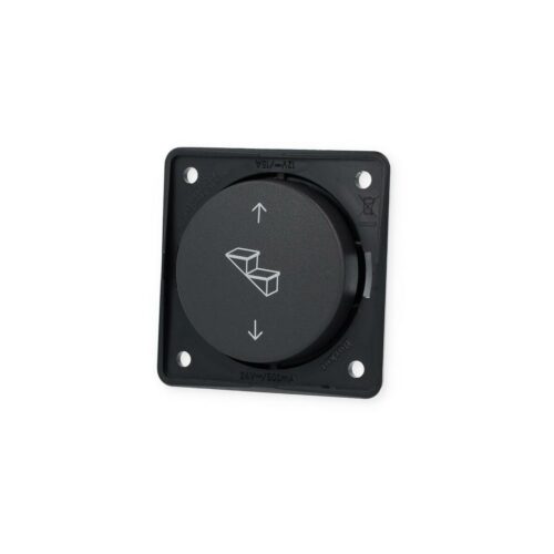 Berker Integro Flow/Pure Wipptaster Trittstufe, 12/24V, anthrazit