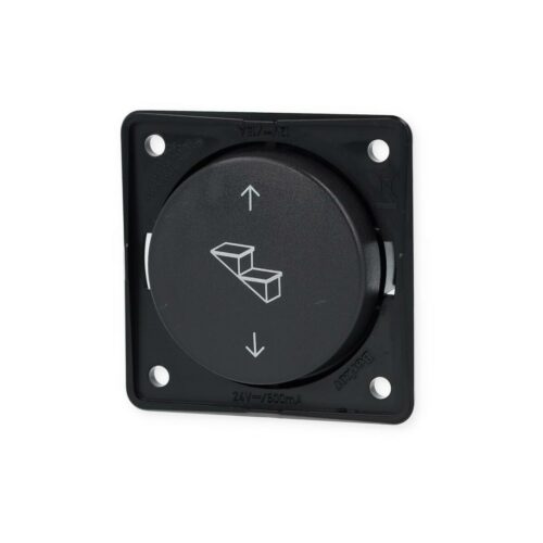 Berker Integro Flow/Pure Wipptaster Trittstufe, 6 Kontakte, 12/24V, anthrazit