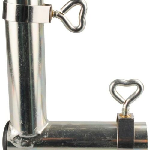 Piper Endwinkel links für Windschutz, Ø28mm