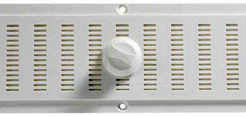 FAWO Schiebeentlüfter 250x70mm, grau-weiß