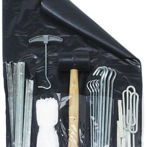 Zeltzubehörset, 34-teilig