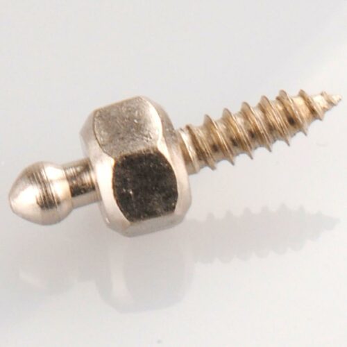 Druckknopf Schraubunterteil, 5er-Pack