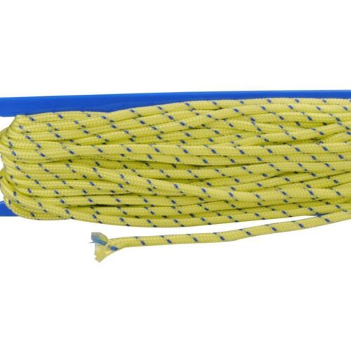 Spannleine, 4mm, neongelb, 50m