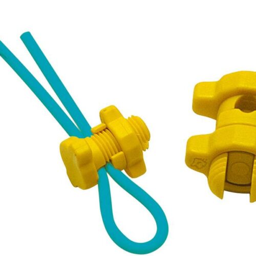 Brunner Screwblock Leinen- und Kabelklemme, 4er-Pack