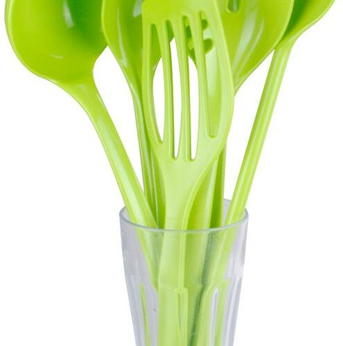 WACA Küchenhelferset, apfelgrün, 6-teilig