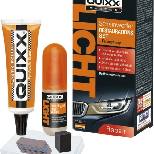 QUIXX Scheinwerfer-Restaurations-Set (Versiegelung & Politur)