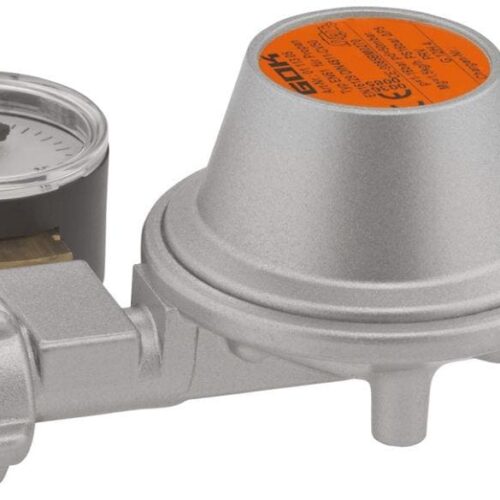 GOK Caramatic BasicOne Niederdruckregler, KLF, 1,5kg/h, mit Manometer