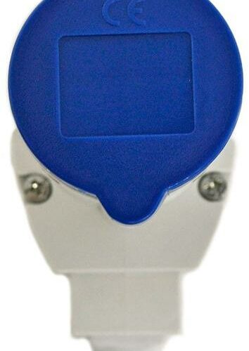 Mennekes CEE-Winkelkupplung, blau